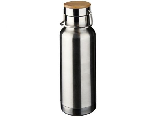 Медная спортивная бутылка с вакуумной изоляцией Thor объемом 480 мл, серебристый, арт. 017495603