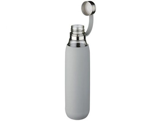 Стеклянная спортивная бутылка Oasis объемом 650 мл, серый, арт. 017495003