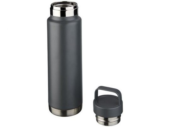Медная спортивная бутылка с вакуумной изоляцией Colton объемом 600 мл, серый, арт. 017494703