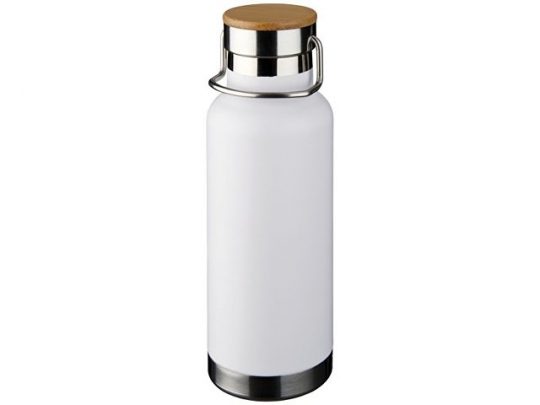 Медная спортивная бутылка с вакуумной изоляцией Thor объемом 480 мл, белый, арт. 017495403