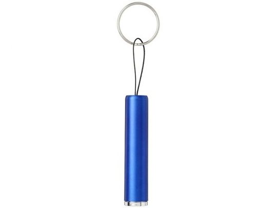 Фонарик-брелок Pull со светящимся логотипом, синий, арт. 017501303