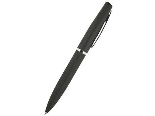 Ручка Portofino шариковая  автоматическая, черный металлический корпус, 1,0 мм, синяя, арт. 017355503