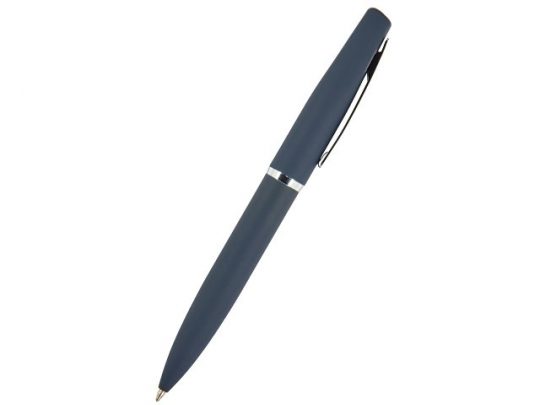 Ручка Portofino шариковая  автоматическая, синий металлический корпус, 1.0 мм, синяя, арт. 017355403