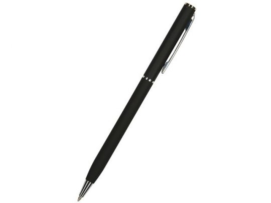 Ручка Palermo шариковая BrunoVisconti автоматическая, черный металлический корпус, 0,7 мм, синяя, арт. 017356303