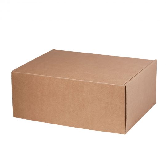Подарочная коробка для набора универсальная, бежевая, 280*215*113 мм