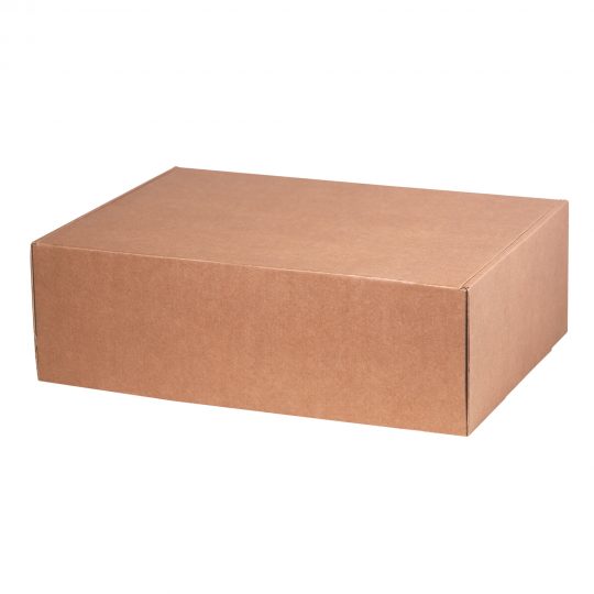 Подарочная коробка для набора универсальная, бежевая, 350*255*113 мм