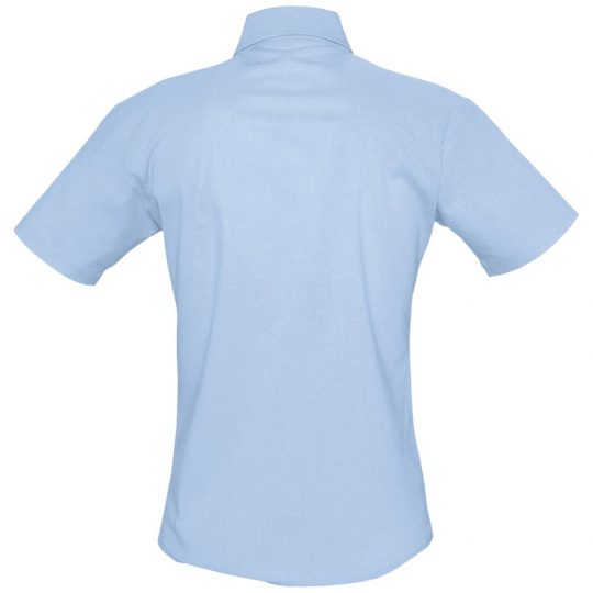 Рубашка женская с коротким рукавом ELITE голубая, размер XXL