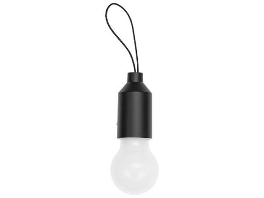 Брелок с мини-лампой Pinhole, черный, арт. 017733103