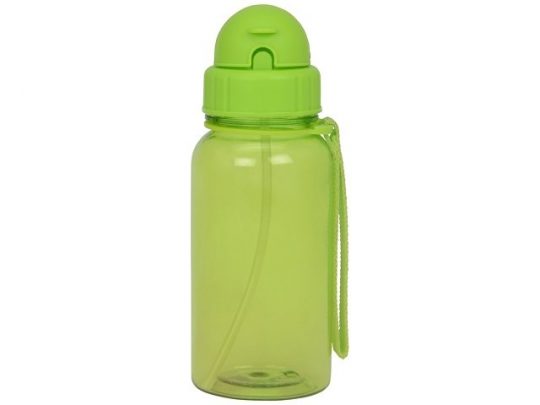Бутылка для воды со складной соломинкой Kidz 500 мл, зеленое яблоко, арт. 017566603