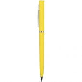 Ручка шариковая Navi soft-touch, желтый, арт. 017618703