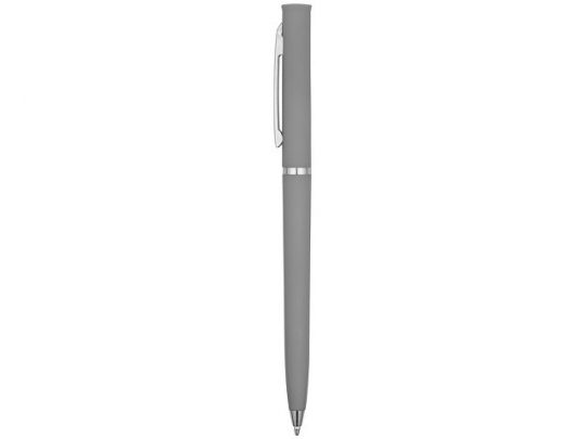 Ручка шариковая Navi soft-touch, серый, арт. 017618903