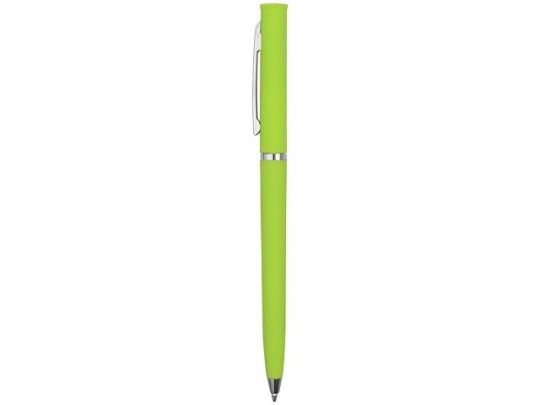 Ручка шариковая Navi soft-touch, зеленое яблоко, арт. 017618603