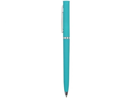 Ручка шариковая Navi soft-touch, голубой, арт. 017618303