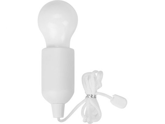 Портативная лампа на шнурке Pulli, белый, арт. 017746603