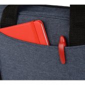 Сумка для ноутбука Wing с вертикальным наружным карманом, синий, арт. 017904903