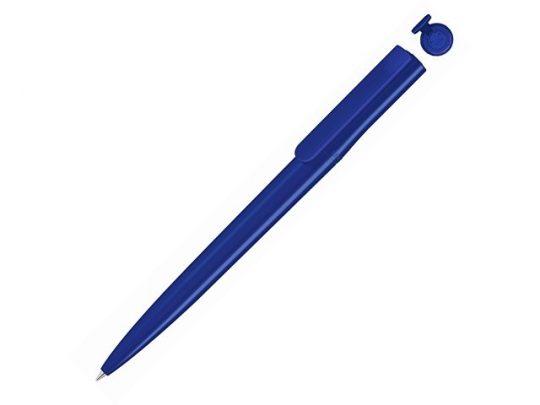 Ручка шариковая пластиковая RECYCLED PET PEN switch, синий, 1 мм, синий, арт. 017800203