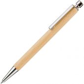 Ручка шариковая деревянная CALIBRA S, черный, 1мм, светло-коричневый, арт. 017805003