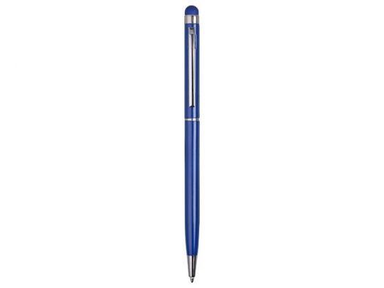 Ручка-стилус металлическай шариковая Jucy, синий, арт. 017836603