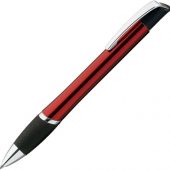 Ручка шариковая металлическая OPERA, синий, 1мм, красный, арт. 017798303