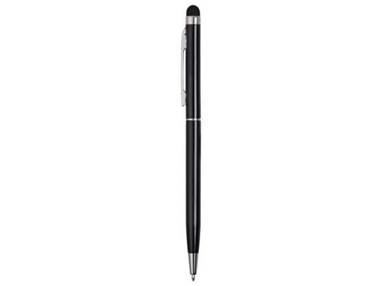 Ручка-стилус металлическая шариковая Jucy черный, арт. 017836403