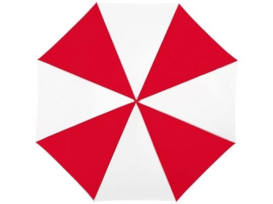 Зонт-трость Lisa полуавтомат 23, красный/белый, арт. 017764803