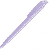 Ручка шариковая пластиковая RECYCLED PET PEN, синий, 1 мм, светло-фиолетовый, арт. 017802703