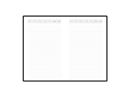 Ежедневник недатированный с индексами А5 Bergamo, серый (А5), арт. 017843603