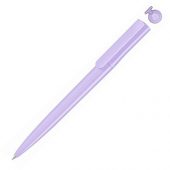 Ручка шариковая пластиковая RECYCLED PET PEN switch, синий, 1 мм, светло-фиолетовый, арт. 017801103