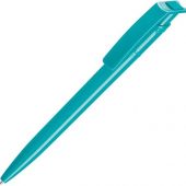 Ручка шариковая пластиковая RECYCLED PET PEN, синий, 1 мм, лазурный, арт. 017803103