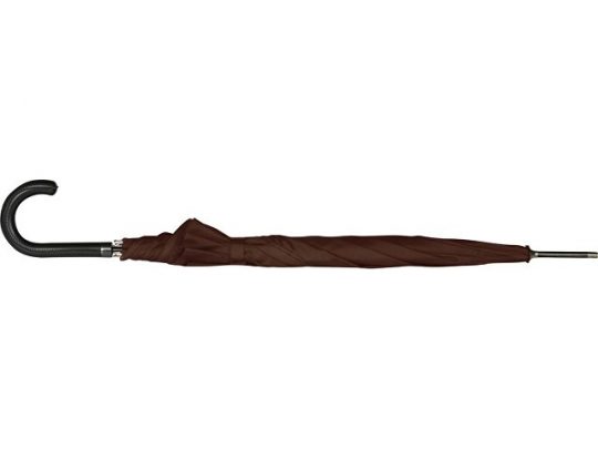 Зонт-трость полуавтоматический, коричневый, арт. 017765103