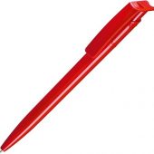 Ручка шариковая пластиковая RECYCLED PET PEN, синий, 1 мм, красный, арт. 017801903