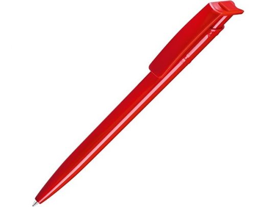 Ручка шариковая пластиковая RECYCLED PET PEN, синий, 1 мм, красный, арт. 017801903