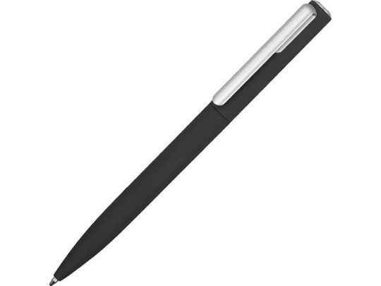 Ручка шариковая пластиковая Bon с покрытием soft touch, черный, арт. 017838003
