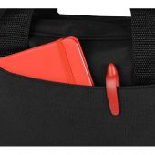 Сумка для ноутбука Wing с вертикальным наружным карманом, черный, арт. 017905103