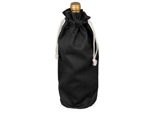 Хлопковая сумка для вина, черный, арт. 017902403