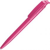 Ручка шариковая пластиковая RECYCLED PET PEN, синий, 1 мм, розовый, арт. 017802903