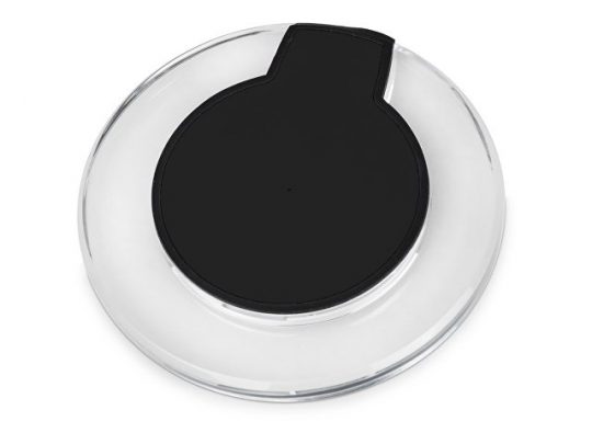 Беспроводная зарядка Pod со светодиодной подсветкой, черный, арт. 017838103