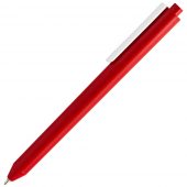 Ручка шариковая Pigra P03 Mat, красная с белым