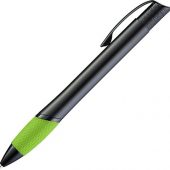 Ручка шариковая металлическая OPERA, зеленое яблоко/черный, арт. 018099903