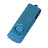 Флеш-карта USB 2.0 8 Gb Квебек Solid, голубой, арт. 018018603