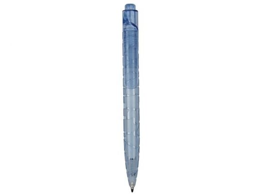 Ручка шариковая из переработаных PET бутылок, голубой, арт. 017995803