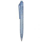 Ручка шариковая из переработаных PET бутылок, голубой, арт. 017995803