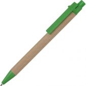 Ручка картонная шариковая Эко 3.0, зеленый, арт. 018083903