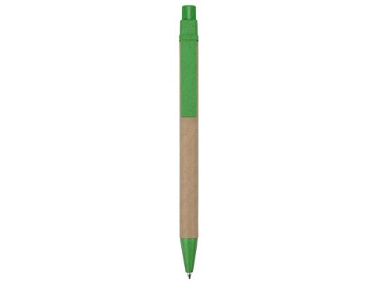 Ручка картонная шариковая Эко 3.0, зеленый, арт. 018083903