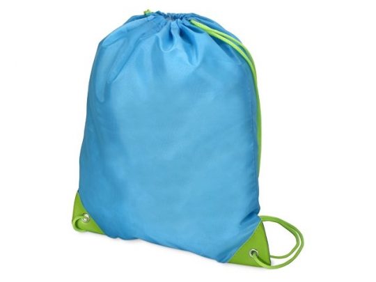 Рюкзак- мешок Clobber, голубой/зеленое яблоко, арт. 018067803