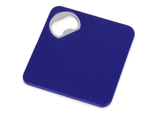 Подставка для кружки с открывалкой Liso, черный/синий, арт. 018107303