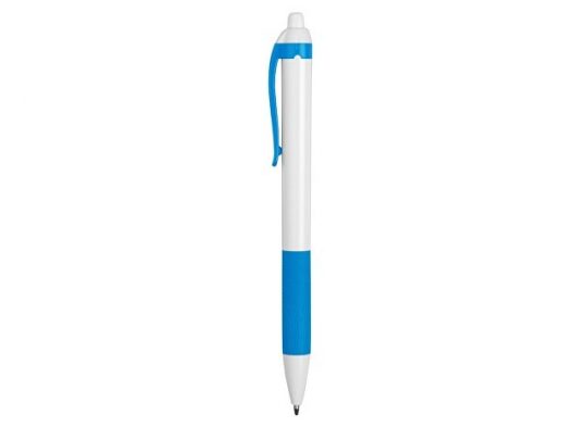 Ручка пластиковая шариковая Centric, белый/голубой, арт. 017989203