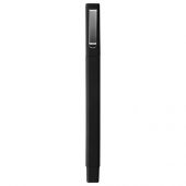 Ручка шариковая пластиковая Quadro Soft, квадратный корпус с покрытием софт-тач, черный, арт. 018054403