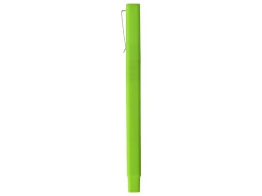 Ручка шариковая пластиковая Quadro Soft, квадратный корпус с покрытием софт-тач, зеленое яблоко, арт. 018054803