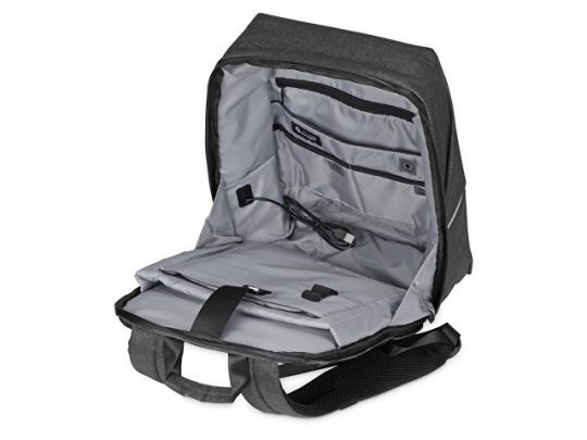 Водонепроницаемый рюкзак для ноутбука 15.6 , серый, арт. 017945003